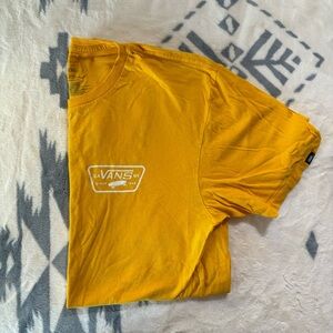 Vans Yellow Skateboard Tshirt